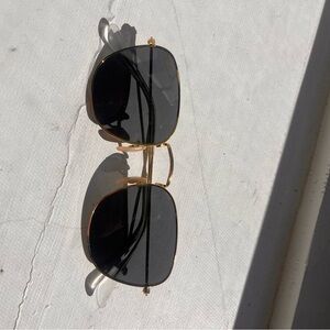 Ray-Ban Frank Black and Gold Sunglasses